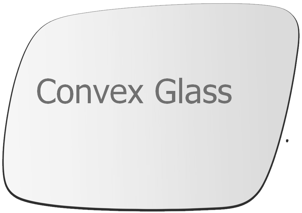 Fiat Grande Punto 2005-2012 left passenger near side convex mirror glass 71LS