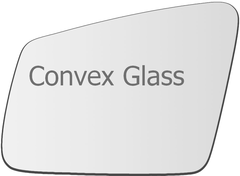 Mirror Glass Convex MercedesBenz W204 [Class C] 20102015 Left
